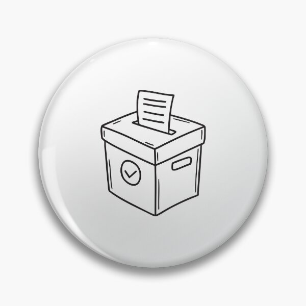 Item preview, A vote box placed on a table designed and sold by rasagamastore.