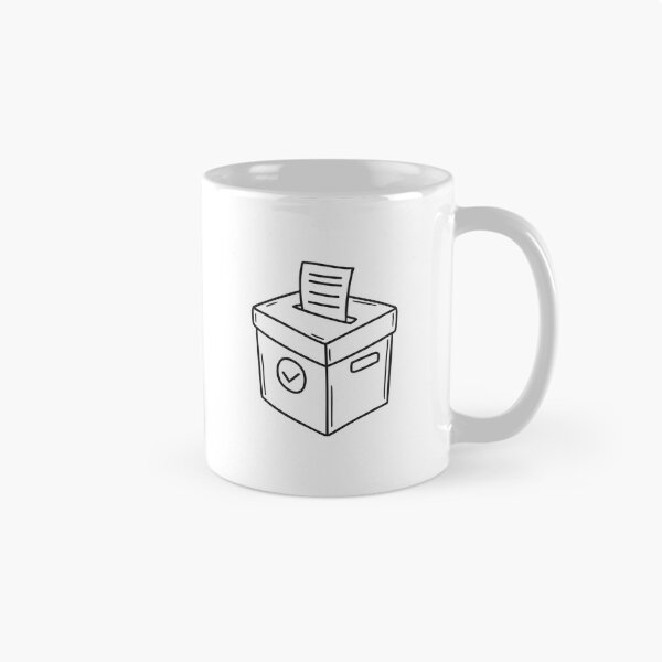 Item preview, A vote box placed on a table designed and sold by rasagamastore.