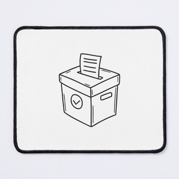 Item preview, A vote box placed on a table designed and sold by rasagamastore.