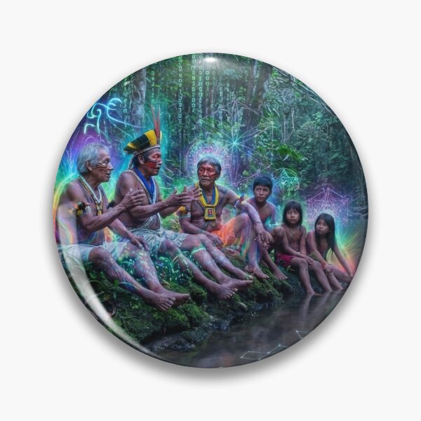 Item preview, The Journey of the Spirit — Mystical Spiritual Art for Decoration and Gifts · Ancestral Code designed and sold by RoninGangStudio.