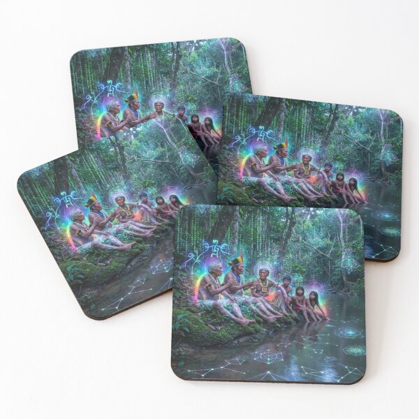 Item preview, The Journey of the Spirit — Mystical Spiritual Art for Decoration and Gifts · Ancestral Code designed and sold by RoninGangStudio.