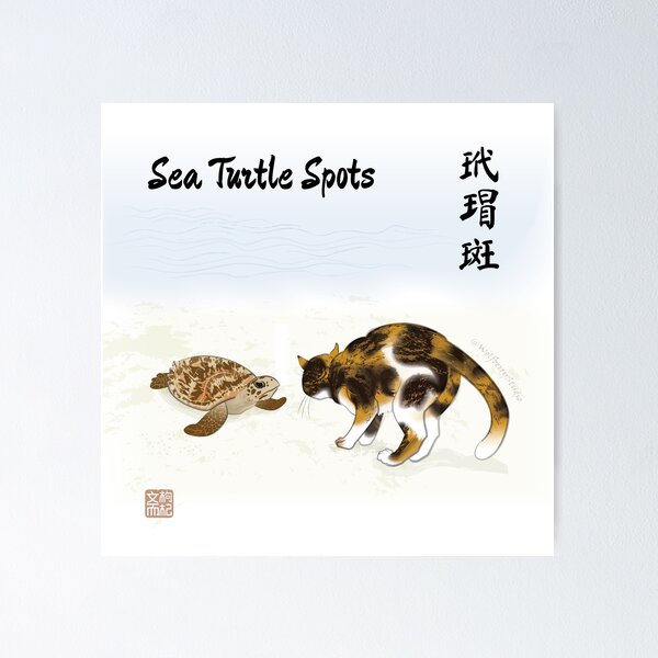 Item preview, Cat vs Turtle designed and sold by Wolfberry Studio.