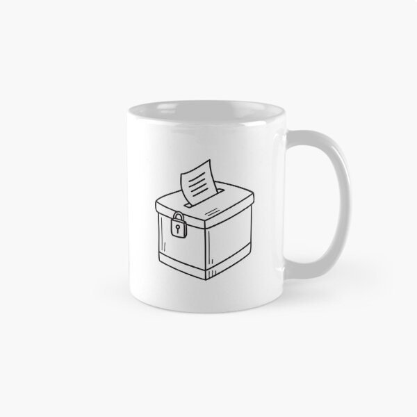 Item preview, A vote box with a lock on the front designed and sold by rasagamastore.