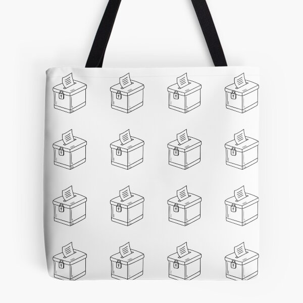 Item preview, A vote box with a lock on the front designed and sold by rasagamastore.