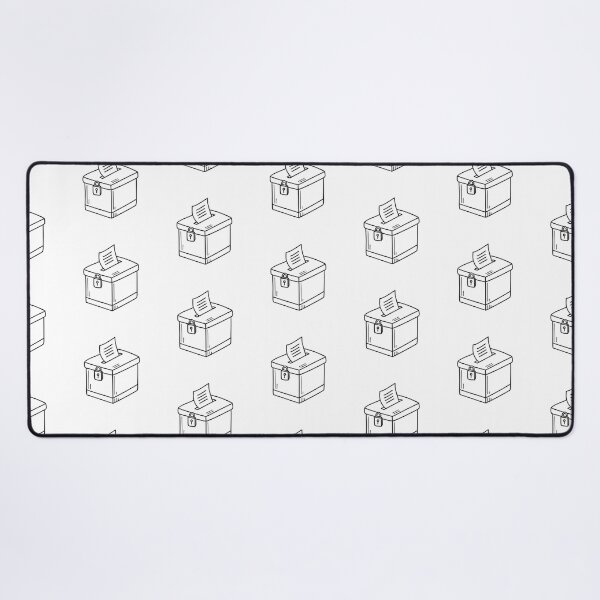Item preview, A vote box with a lock on the front designed and sold by rasagamastore.