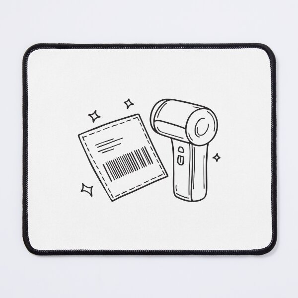 Item preview, A voucher beside a barcode scanner designed and sold by rasagamastore.