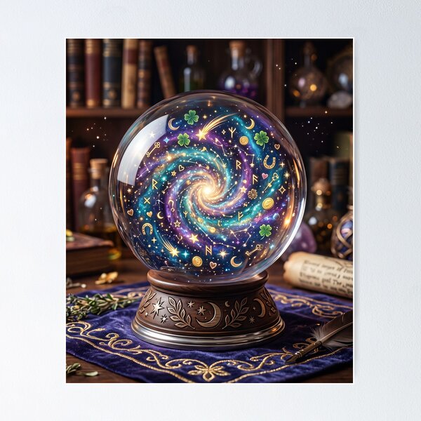 Item preview, Cosmic Fortune Clover designed and sold by naragonkanok.