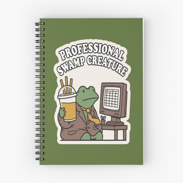 Item preview, Professional Swamp Creature Frog Office Humor designed and sold by KungPowUnicorn.