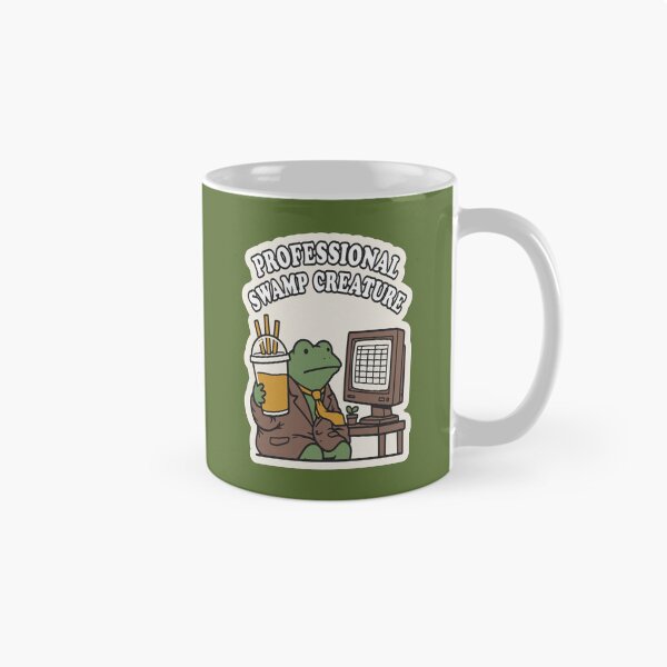 Item preview, Professional Swamp Creature Frog Office Humor designed and sold by KungPowUnicorn.
