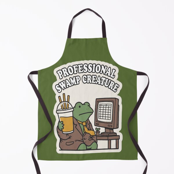 Item preview, Professional Swamp Creature Frog Office Humor designed and sold by KungPowUnicorn.