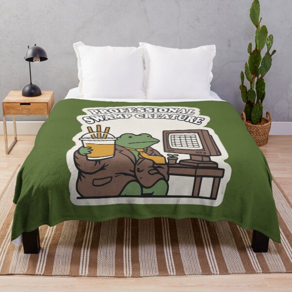 Item preview, Professional Swamp Creature Frog Office Humor designed and sold by KungPowUnicorn.