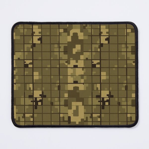 Item preview, Digital Grid Tech Camouflage Matrix Pattern designed and sold by IntelliMindDesigns.