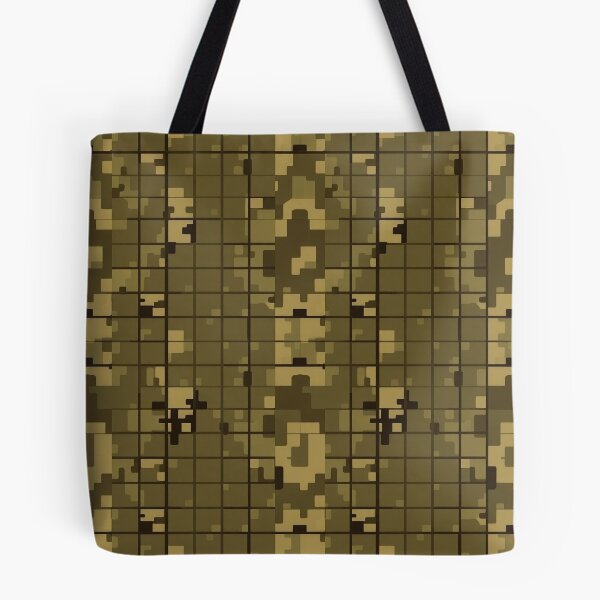 Item preview, Digital Grid Tech Camouflage Matrix Pattern designed and sold by IntelliMindDesigns.