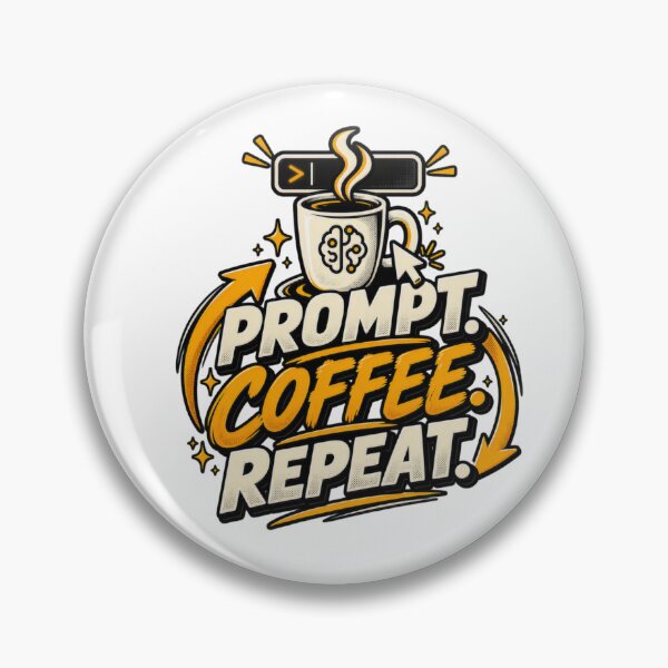Item preview, Prompt Coffee Repeat designed and sold by erkancept.