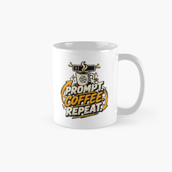 Item preview, Prompt Coffee Repeat designed and sold by erkancept.