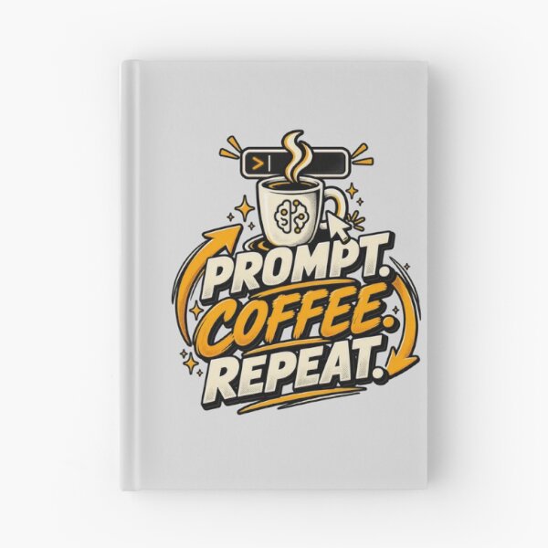 Item preview, Prompt Coffee Repeat designed and sold by erkancept.
