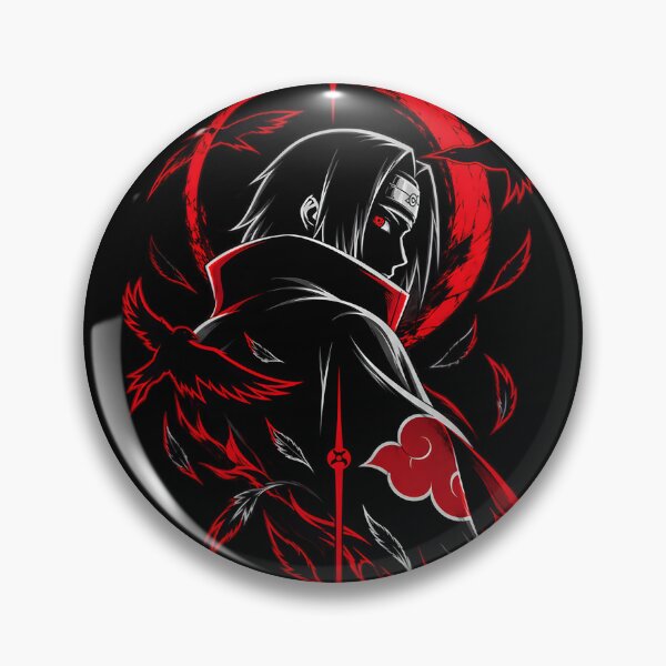 Item preview, Itachi Uchiha Akatsuki Cuervos Rojo Negro designed and sold by QubekShop.