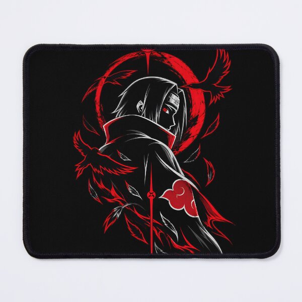 Item preview, Itachi Uchiha Akatsuki Crows Red Black designed and sold by QubekShop.