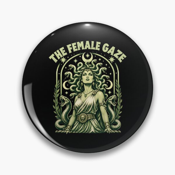 Item preview, Vintage The Female Gaze Medusa Feminist  designed and sold by AlexandSchum.