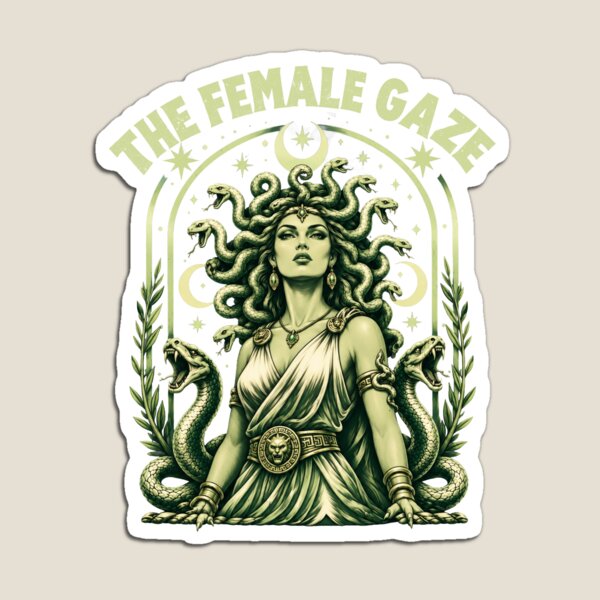 Item preview, Vintage The Female Gaze Medusa Feminist  designed and sold by AlexandSchum.