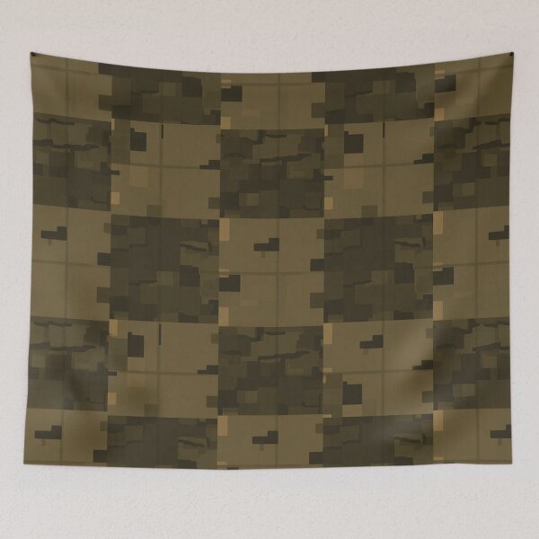 Item preview, Urban Checkerboard Camouflage Grid Graphic Pattern designed and sold by IntelliMindDesigns.