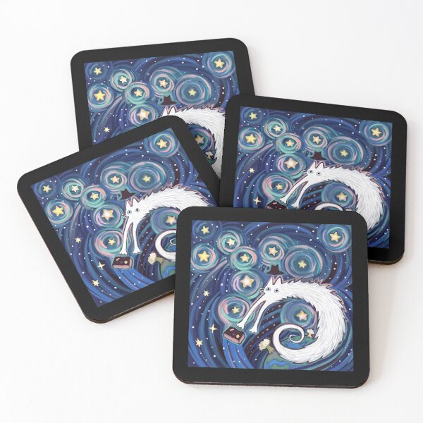 Item preview, Starry Fox Night designed and sold by nanwy.