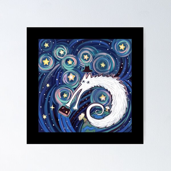 Item preview, Starry Fox Night designed and sold by nanwy.