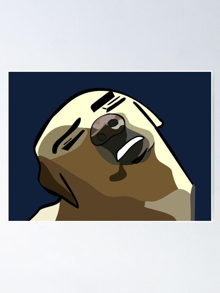 "Dog meme drawing " Poster by danylr Redbubble