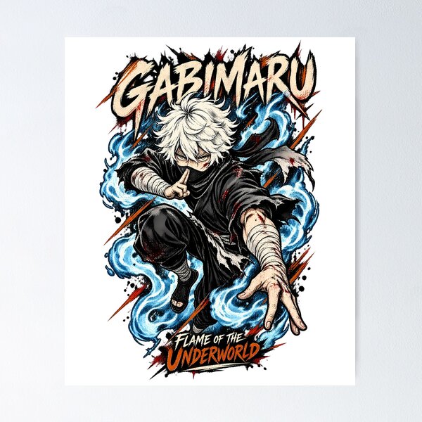 Item preview, Flame of the Underworld Shinobi Graphic designed and sold by sidki-SDK.