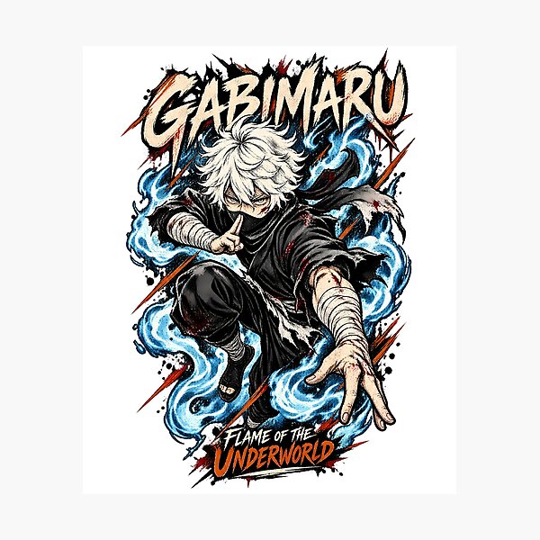 Item preview, Flame of the Underworld Shinobi Graphic designed and sold by sidki-SDK.