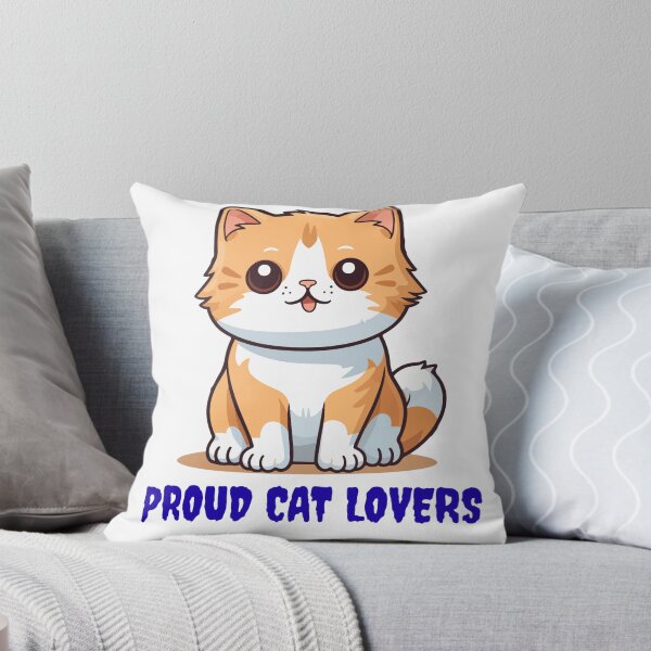 Item preview, Proud Cat Lover - Cute Cat Mom Dad Design designed and sold by walbayzon.