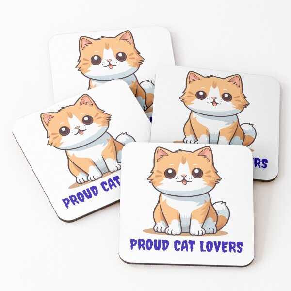 Item preview, Proud Cat Lover - Cute Cat Mom Dad Design designed and sold by walbayzon.