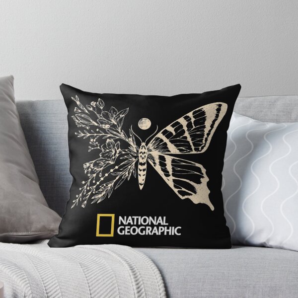 Item preview, Luna Moth Botanical Moon Floral Graphic designed and sold by VelourEmber.