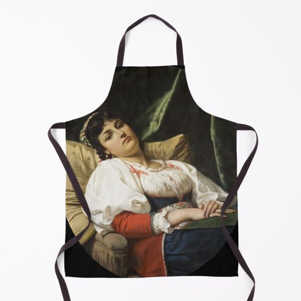 Item preview, Young Girl on the Armchair designed and sold by SharonTheFirst.