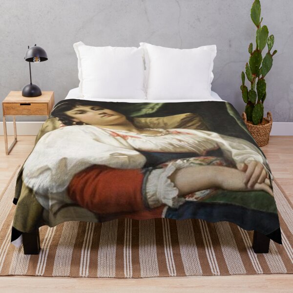 Item preview, Young Girl on the Armchair designed and sold by SharonTheFirst.