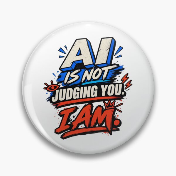 Item preview, AI Is Not Judging You designed and sold by erkancept.