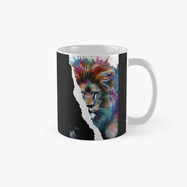 Item preview, Psychedelic Abstract Lion Rip Effect Art designed and sold by FrequencyV.