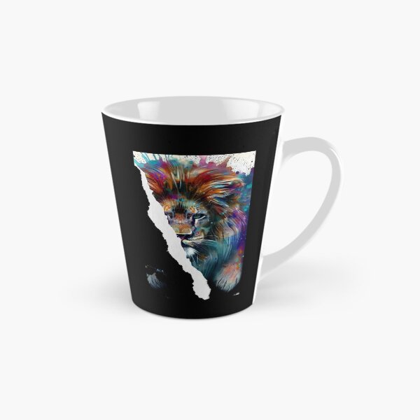 Item preview, Psychedelic Abstract Lion Rip Effect Art designed and sold by FrequencyV.