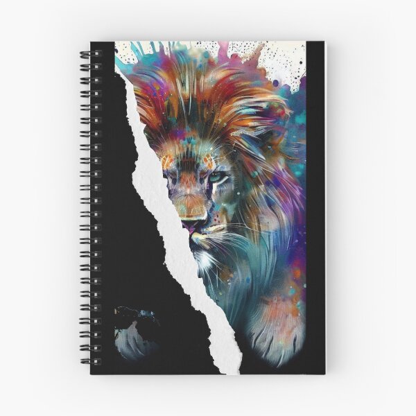 Item preview, Psychedelic Abstract Lion Rip Effect Art designed and sold by FrequencyV.