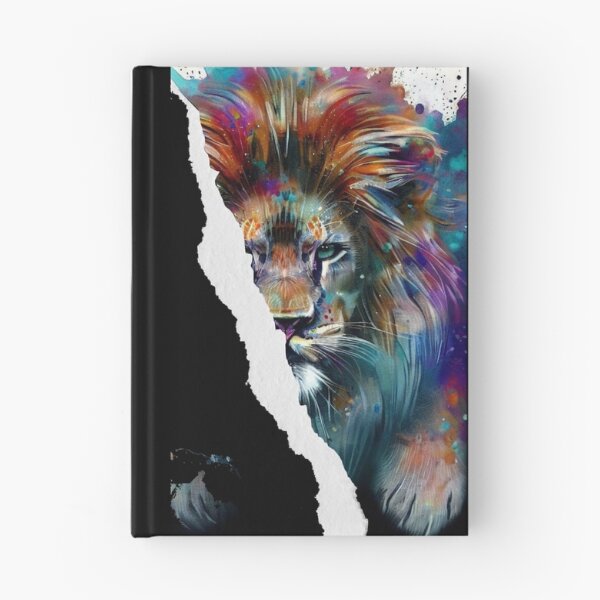Item preview, Psychedelic Abstract Lion Rip Effect Art designed and sold by FrequencyV.