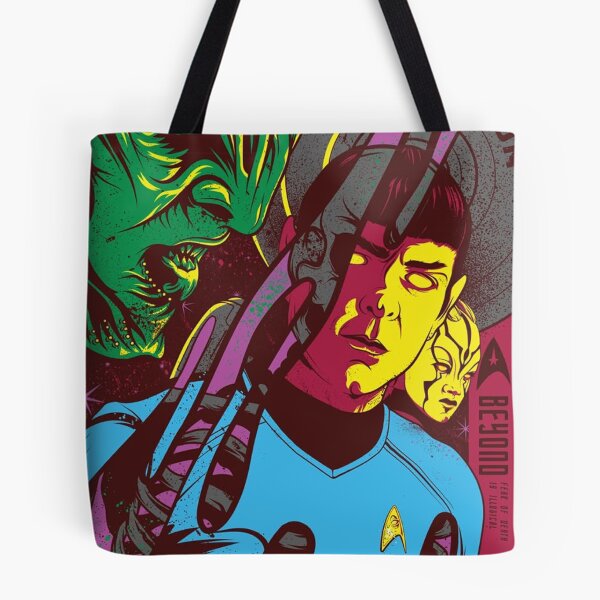 Item preview, Starfleet Sci-Fi Space Exploration: Retro USS Enterprise Silhouette and Live Long and Prosper Fan Art designed and sold by benja-08.