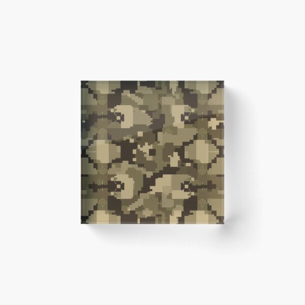 Item preview, Abstract Kaleidoscope Digital Camouflage Geometric Pattern designed and sold by IntelliMindDesigns.