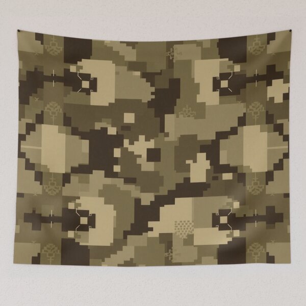 Item preview, Abstract Kaleidoscope Digital Camouflage Geometric Pattern designed and sold by IntelliMindDesigns.