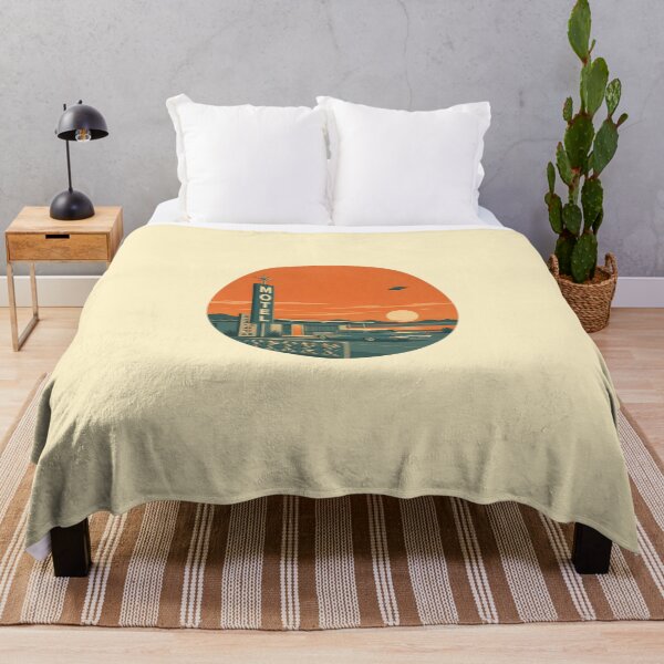 Item preview, Retro UFO – Sunset Motel designed and sold by mellow-koko.