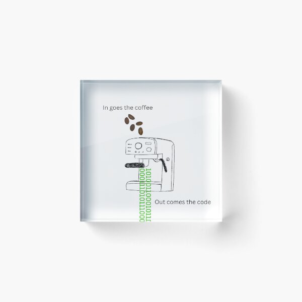 Item preview, Coffee coding joke designed and sold by jack86305.