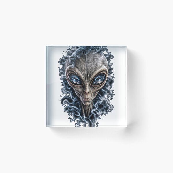 Item preview, Alien Head T-Shirt | Retro UFO Extraterrestrial Graphic Tee designed and sold by OFF-CTR.