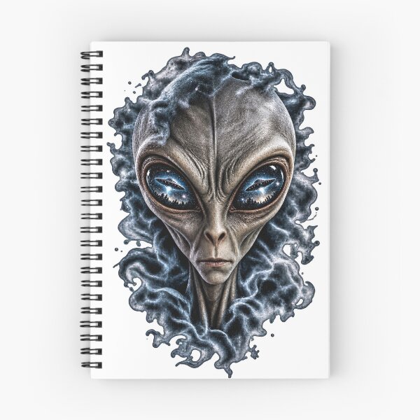 Item preview, Alien Head T-Shirt | Retro UFO Extraterrestrial Graphic Tee designed and sold by OFF-CTR.