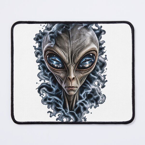 Item preview, Alien Head T-Shirt | Retro UFO Extraterrestrial Graphic Tee designed and sold by OFF-CTR.
