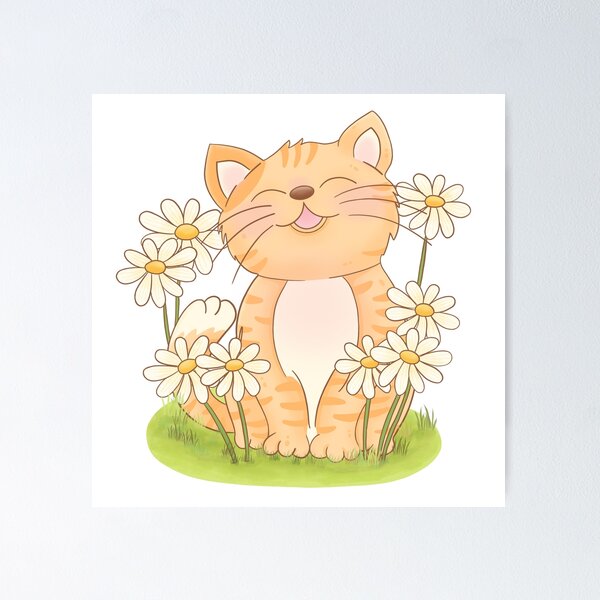 Item preview, Daisy Cat designed and sold by Doodleooly.