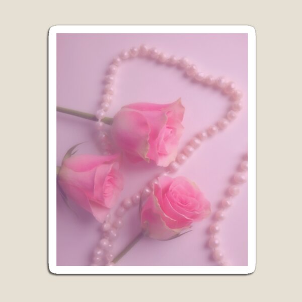 Item preview, Pearls And Pink Roses designed and sold by JonnaHurmerinta.